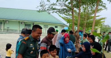 Kodim 1427/Pasangkayu Dukung UMKM Lokal: Sajian Gratis Warnai Peringatan HUT TNI ke-79