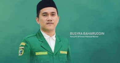 Ketua GP Ansor Sulbar Himbau Kadernya Pantau Doktrin HTI