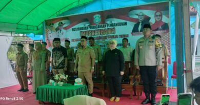 Musrenbang di Topoyo, Bupati Mateng Tekankan Pentingnya Swasembada Pangan